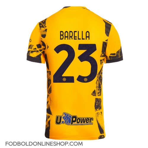 Inter Milan Nicolo Barella #23 Tredjetrøje 2024-25 Kortærmet